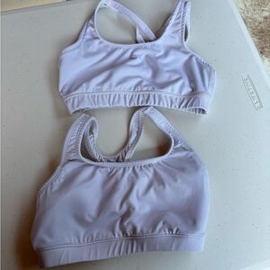 Varsity Spirit sports bras, size small